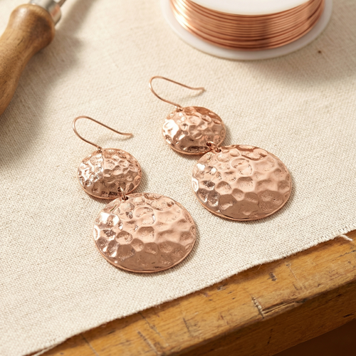 Vera's Copper Solstice Earrings