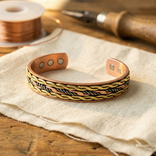 Copper Bracelet by Vera's Weave