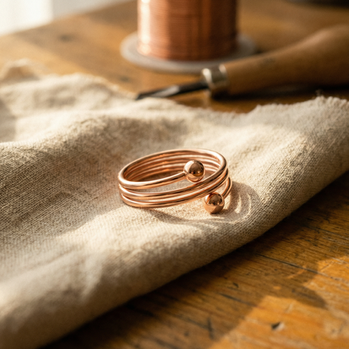 Silt Copper Ring by Vera