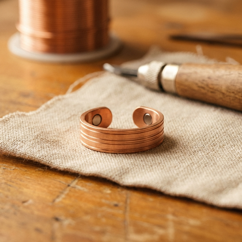 Vera's Copper Band Ring