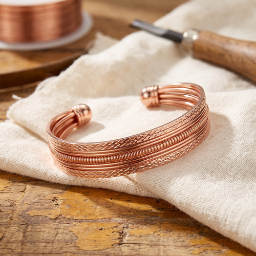 Vera's Copper Bracken Bracelet